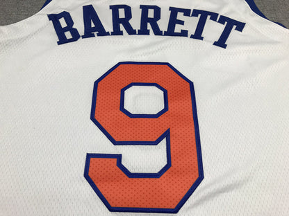 Men's New York Knicks RJ Barrett White 2019 NBA Draft First Round Pick Jerseys