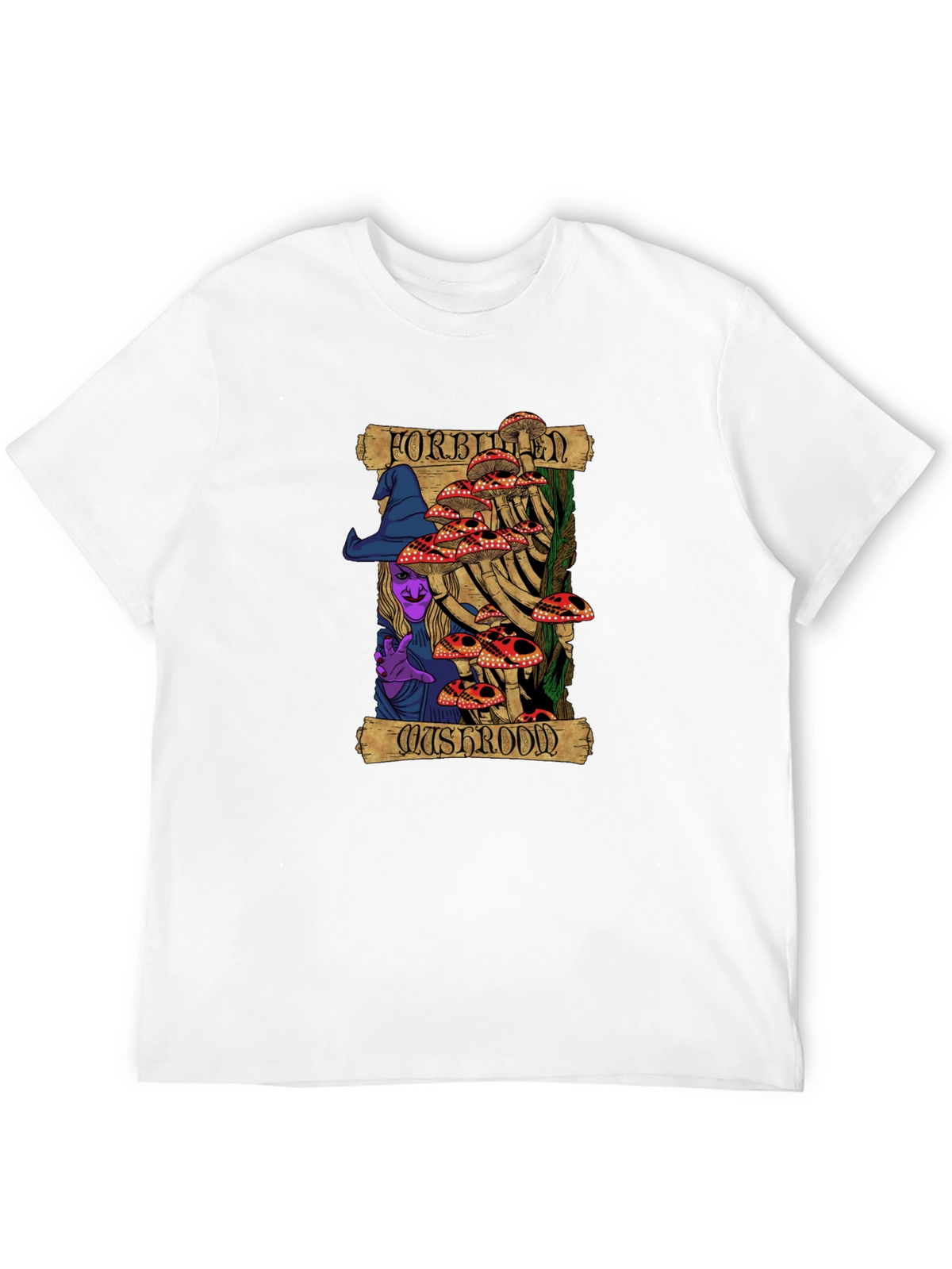 Forbidden Mushroom Graphic T-Shirt