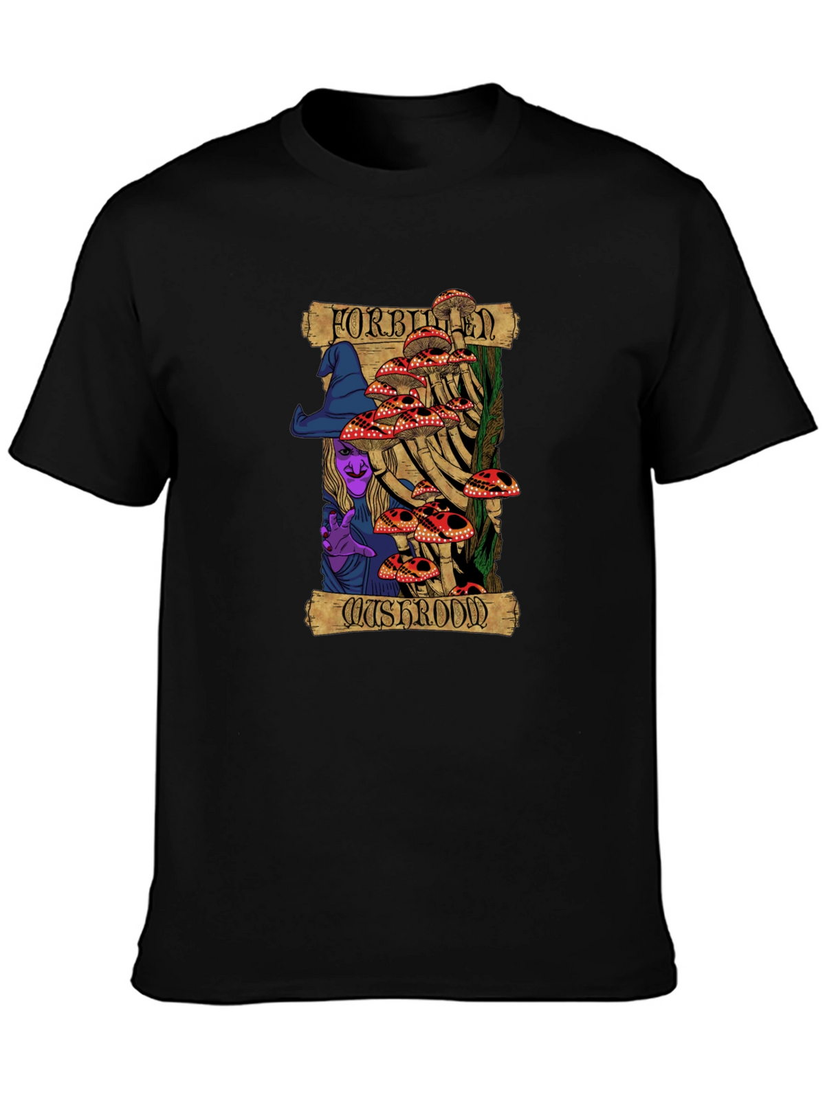 Forbidden Mushroom Graphic T-Shirt