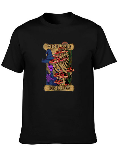 Forbidden Mushroom Graphic T-Shirt