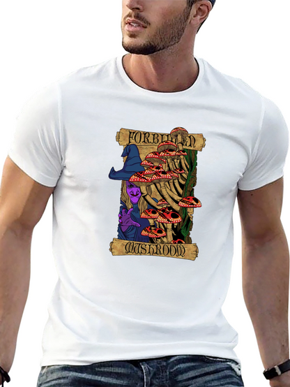 Forbidden Mushroom Graphic T-Shirt