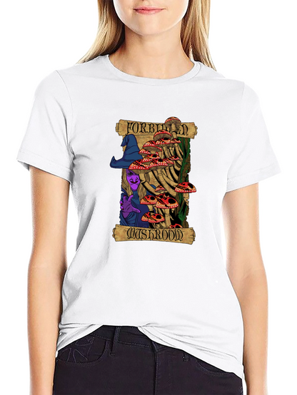 Forbidden Mushroom Graphic T-Shirt