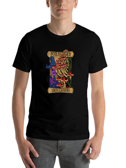 Forbidden Mushroom Graphic T-Shirt