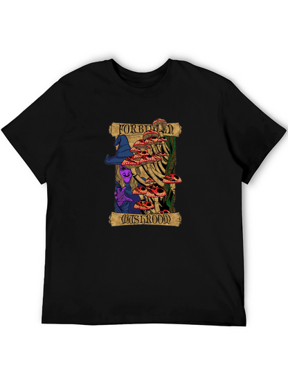 Forbidden Mushroom Graphic T-Shirt