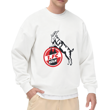 FC K?ln Hennes Billy Goat Bundesliga Fan Crewneck Sweatshirt