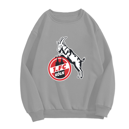 FC K?ln Hennes Billy Goat Bundesliga Fan Crewneck Sweatshirt