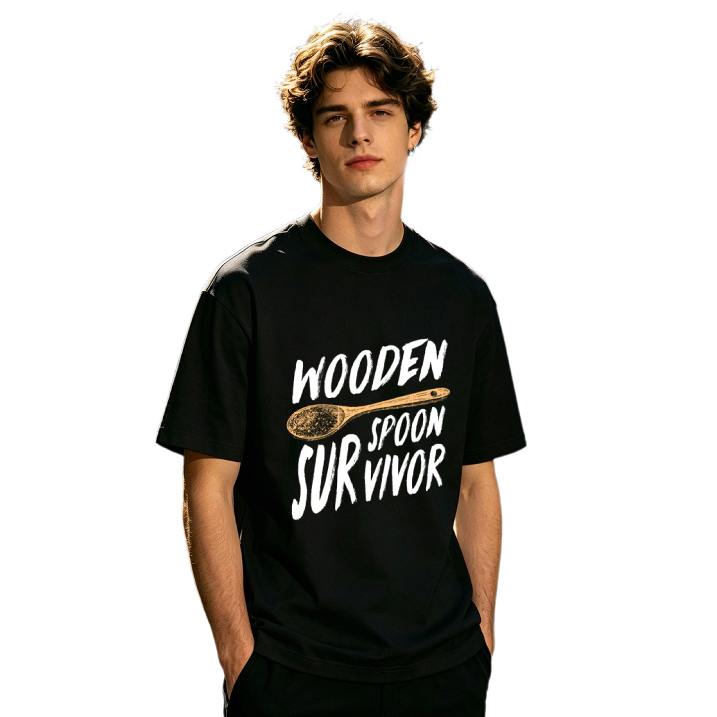 Men's Anime One Piece Trafalgar Law Yellow Logo Streetwear Tee
