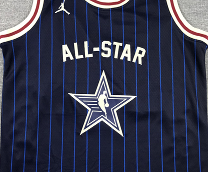 Men's Milwaukee Bucks Giannis Antetokounmpo #34 Navy 2024 NBA All-Star Game Swingman Jerseys