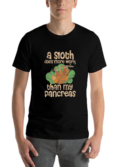 Sloth Pancreas Funny T-Shirt