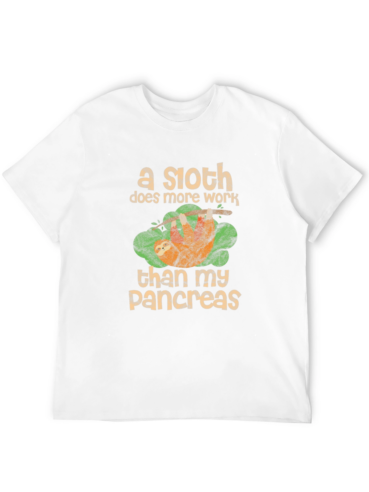 Sloth Pancreas Funny T-Shirt