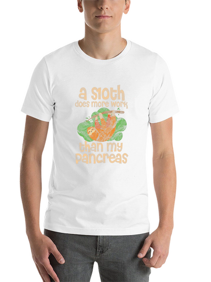Sloth Pancreas Funny T-Shirt