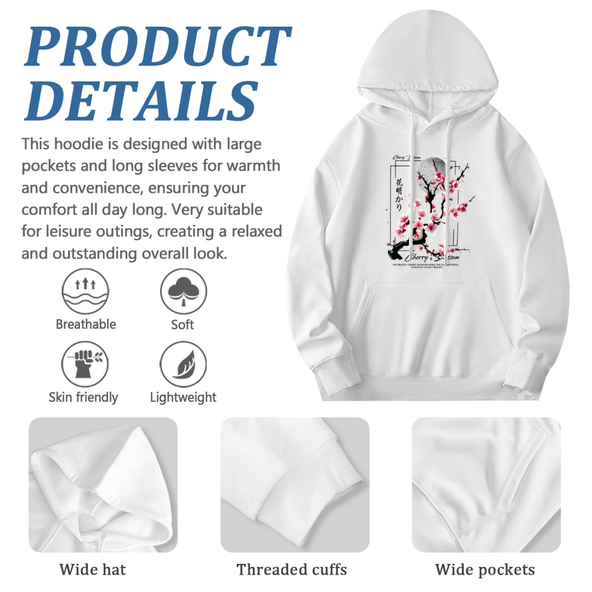 Dripping X?Eyes Smiley Face Street Navy Hoodie