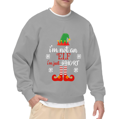 I'm Not An Elf I'm Just Short Funny Christmas Crewneck Sweatshirt
