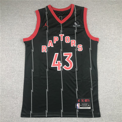 Men's Toronto Raptors Pascal Siakam Black 2020/21 Swingman Jerseys