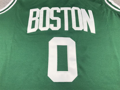 Men's Boston Celtics Jayson Tatum #0 Kelly Green 2022/23 Swingman Jerseys - Icon Edition