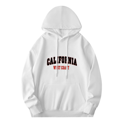 California West Coast Retro Varsity Graphic Hoodie