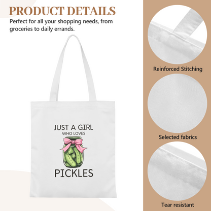 Pastel Watercolor Heart Canvas Bag | Minimal Ins Sweet Girl Daily Carry Tote