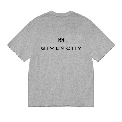 Luxury Brand GIVENCHY Minimal Logo Fashion Tee