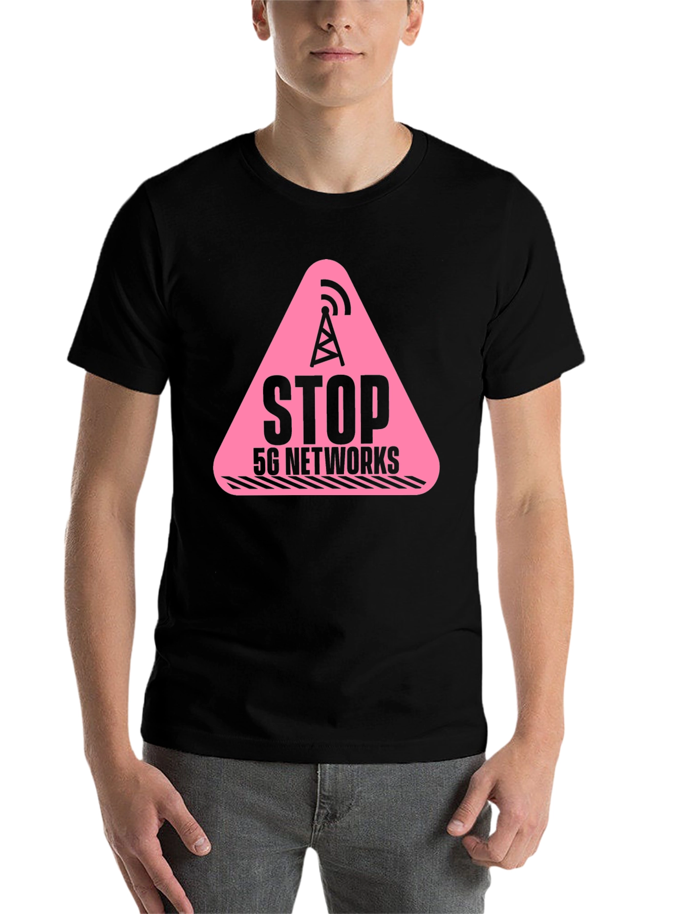 Stop 5G Networks T-Shirt Conspiracy Tee