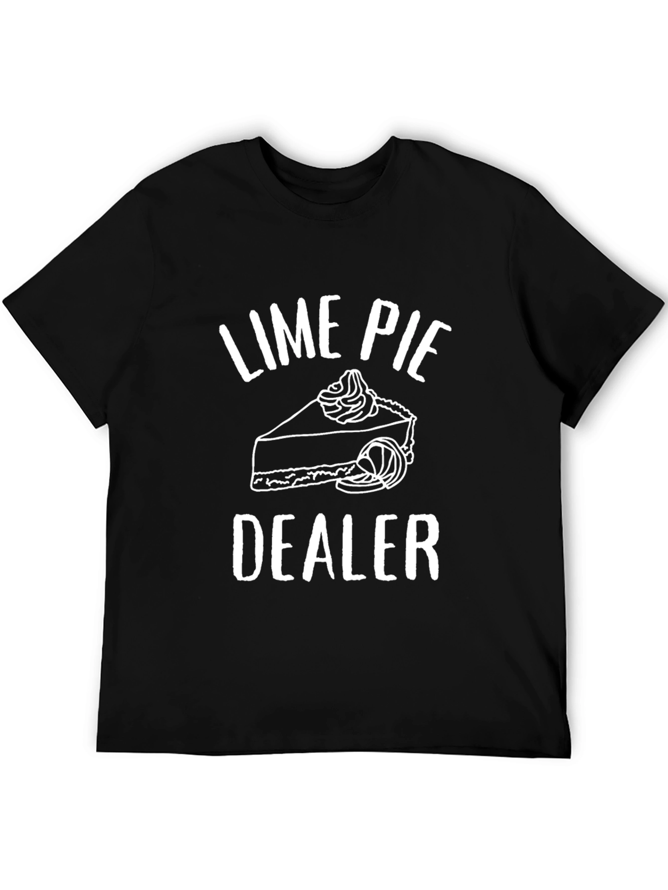 Lime Pie Dealer Graphic T-Shirt - Quirky Foodie Tee