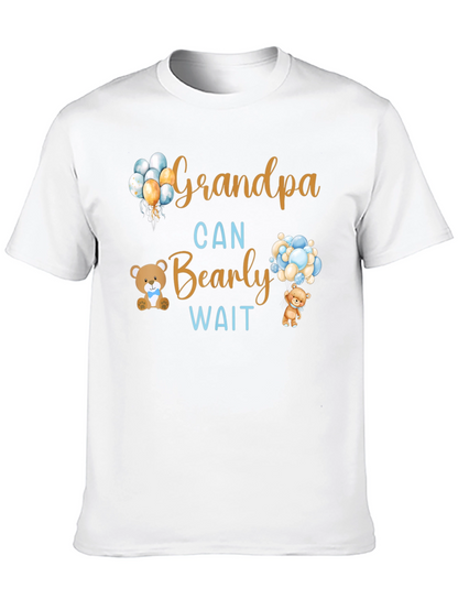 Grandpa Can Bearly Wait T-Shirt