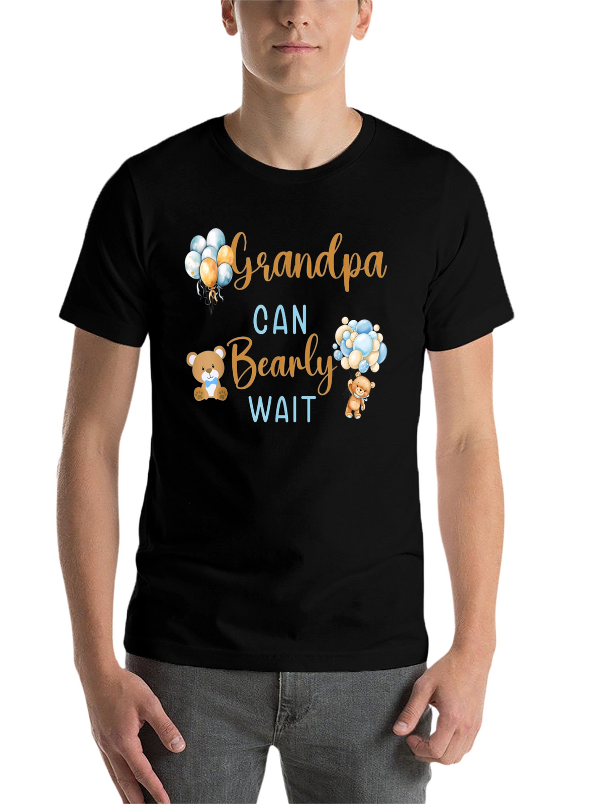 Grandpa Can Bearly Wait T-Shirt