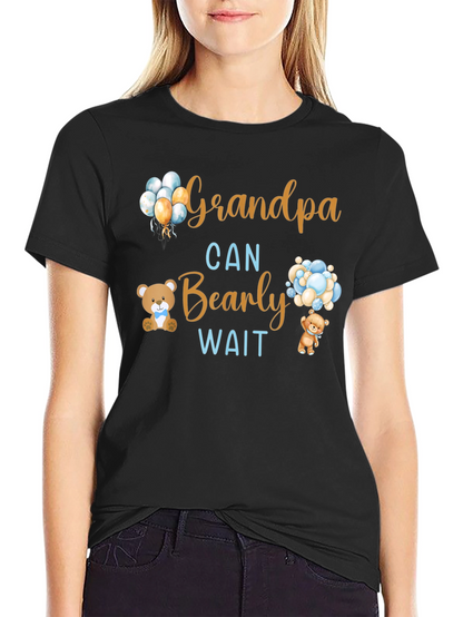 Grandpa Can Bearly Wait T-Shirt