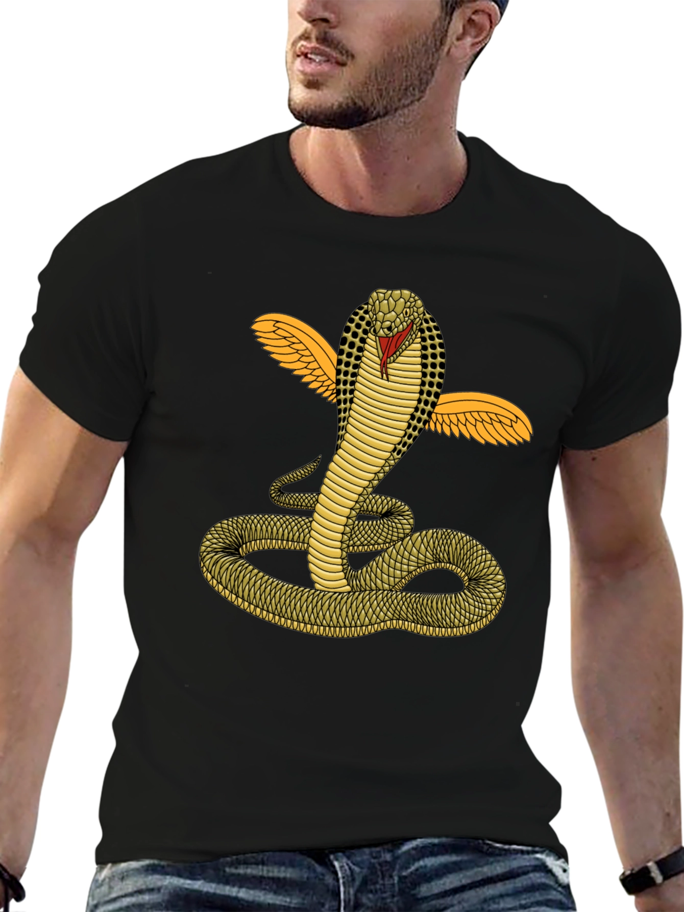Cobra Snake T-Shirt - Mens Graphic Tee