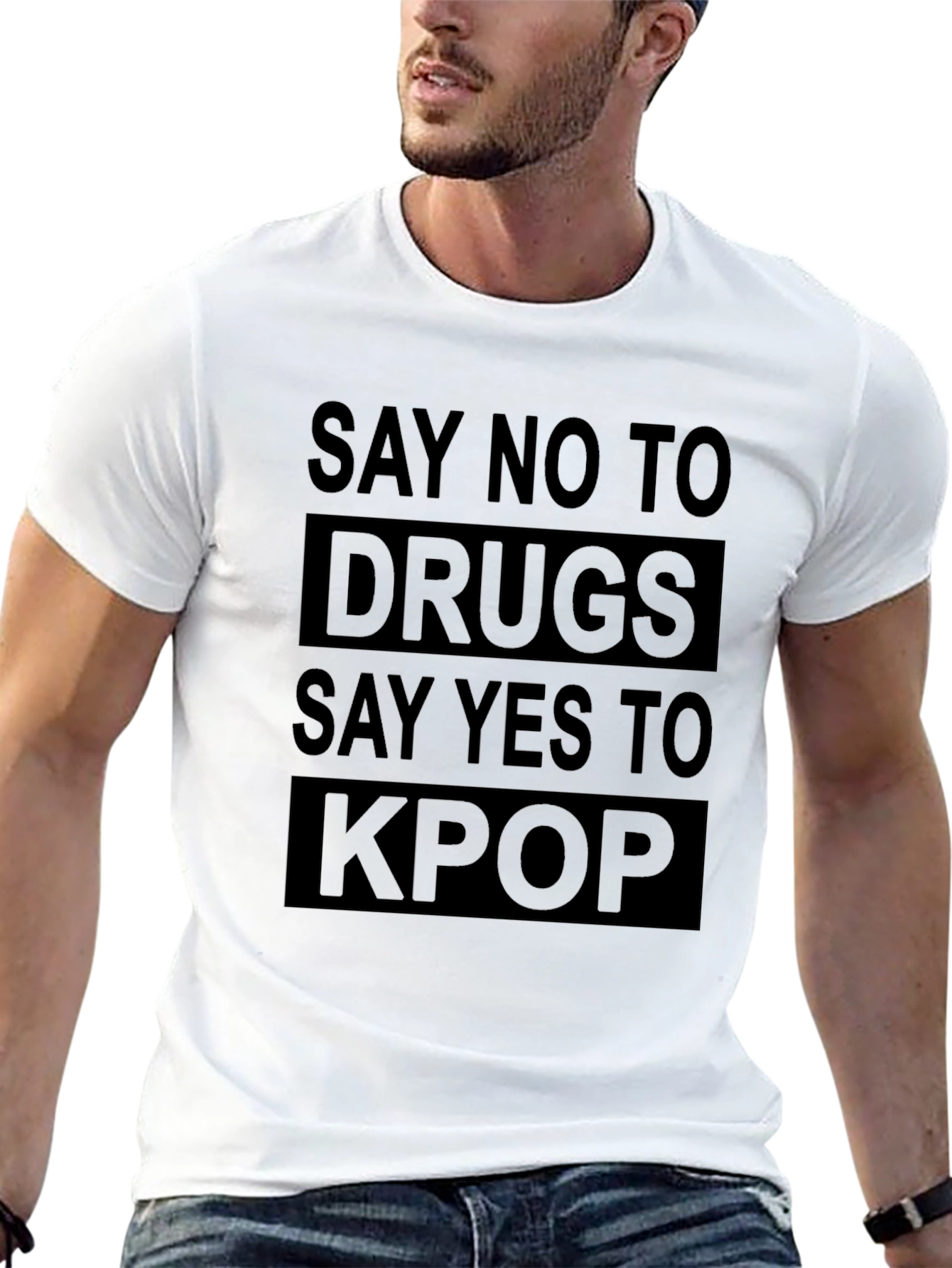 Say No To Drugs Yes To Kpop T-Shirt
