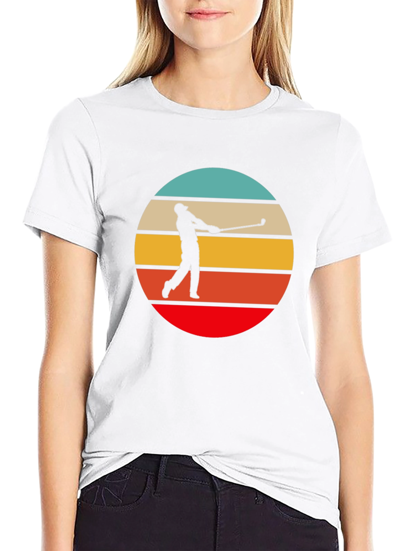Retro Golfer Graphic Tee