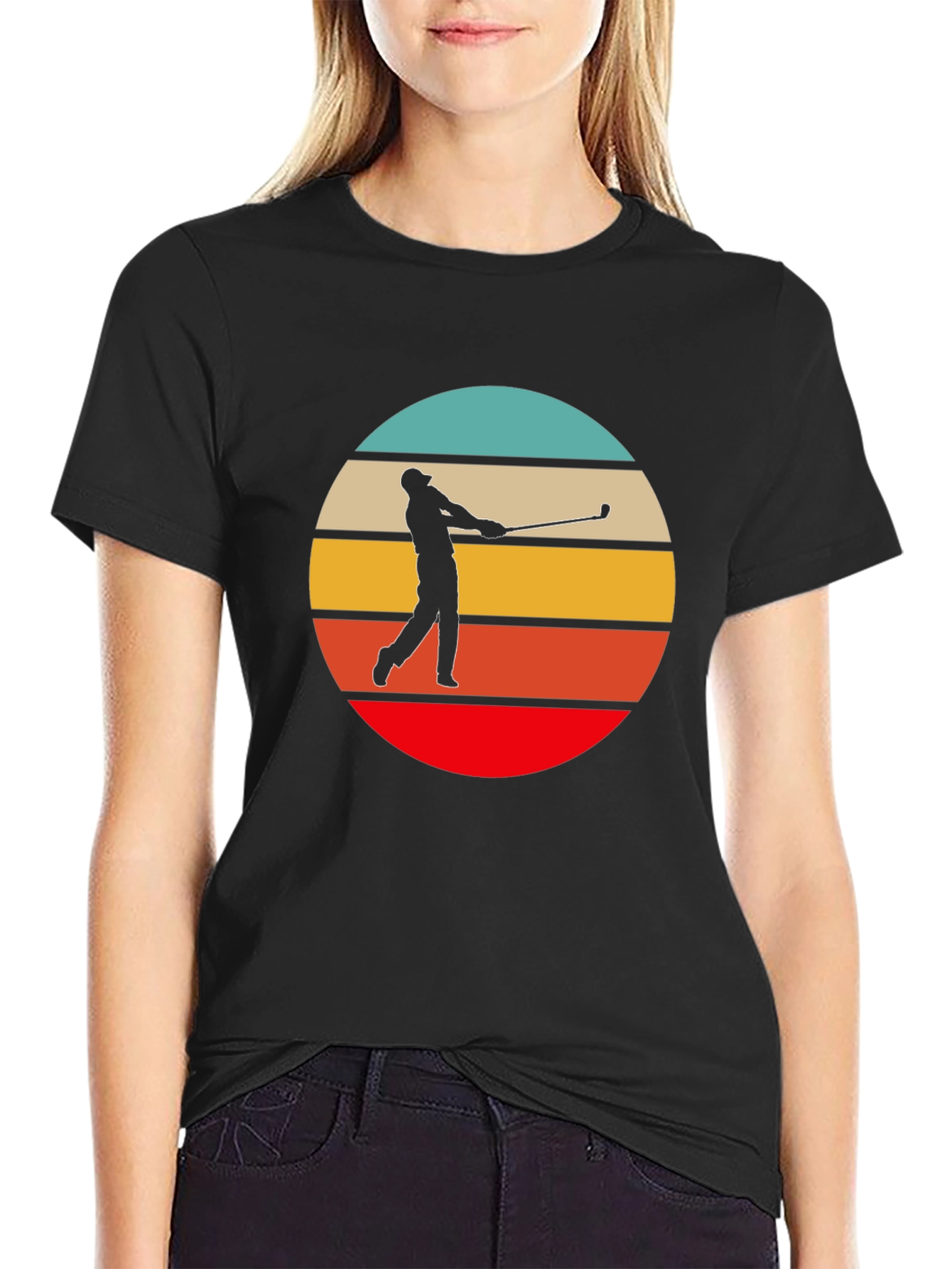 Retro Golfer Graphic Tee