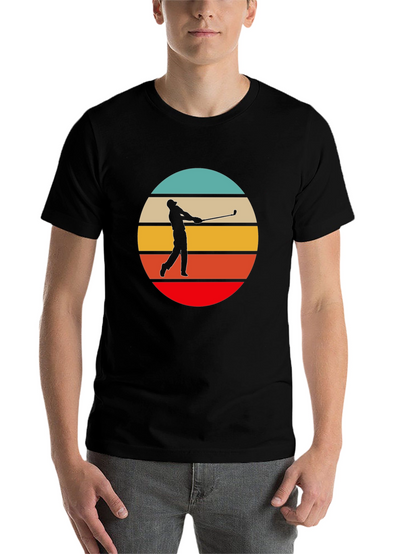 Retro Golfer Graphic Tee