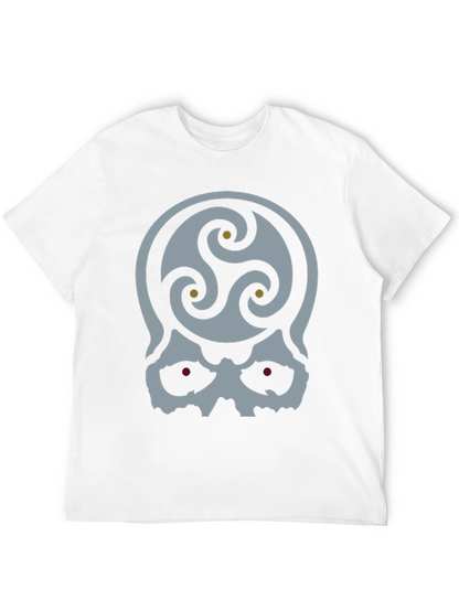 Skull Triskele Graphic T-Shirt