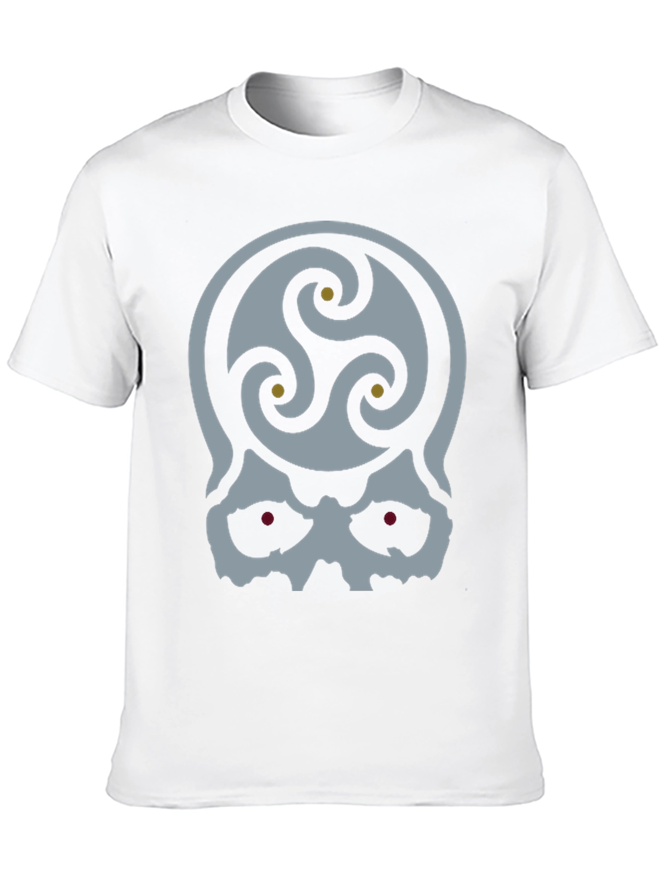 Skull Triskele Graphic T-Shirt