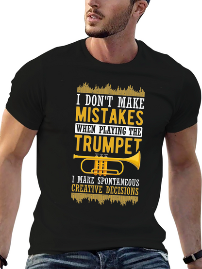Trumpet Player T-Shirt - Spontaneous Creative Decisions