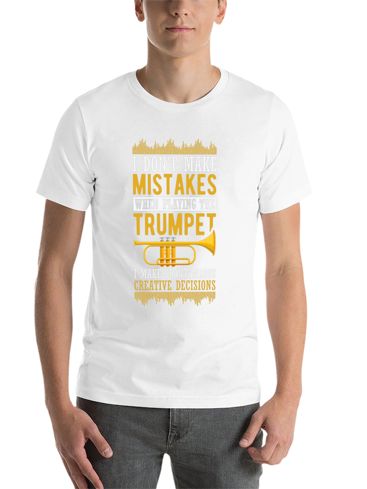 Trumpet Player T-Shirt - Spontaneous Creative Decisions