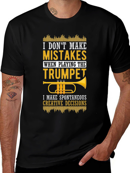 Trumpet Player T-Shirt - Spontaneous Creative Decisions