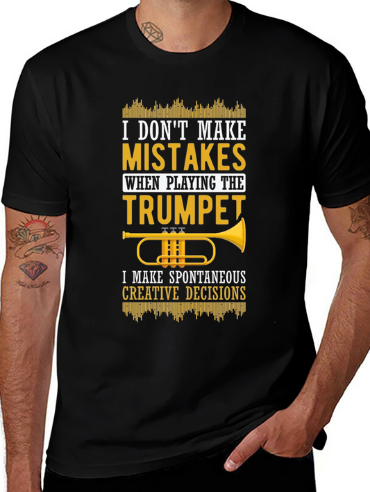 Trumpet Player T-Shirt - Spontaneous Creative Decisions