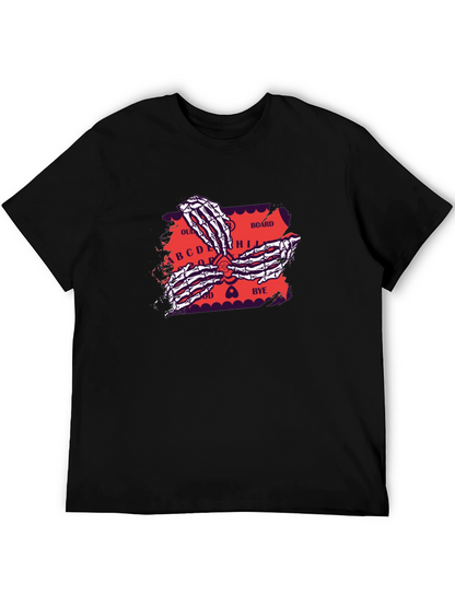 Ouija Board Skeleton Hands Graphic Tee