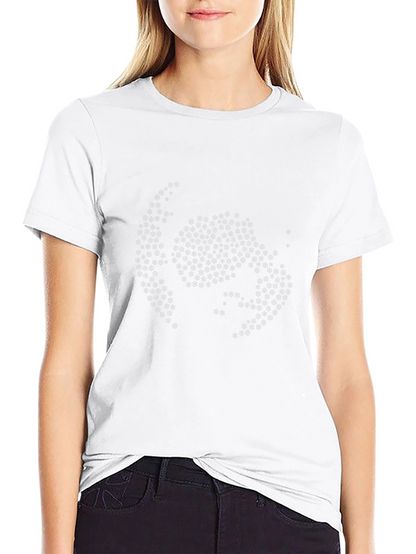 Geometric Pattern Black T-Shirt