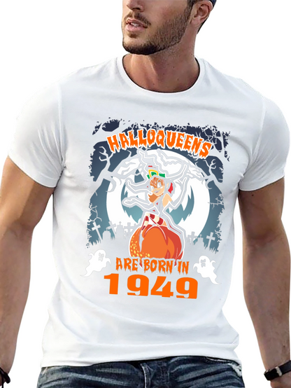 Halloweens Born In 1949 Black T-Shirt