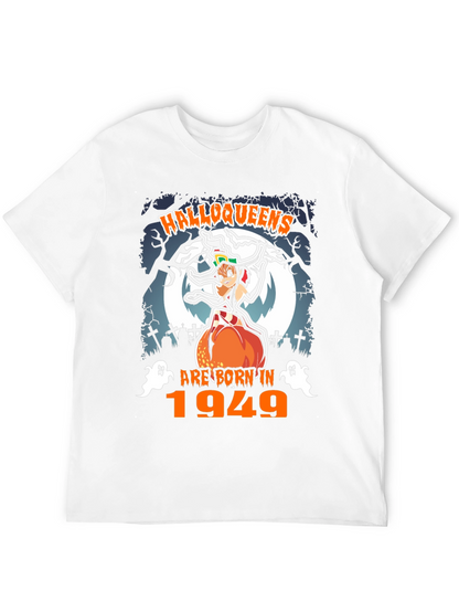 Halloweens Born In 1949 Black T-Shirt