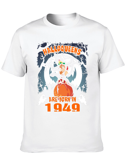Halloweens Born In 1949 Black T-Shirt