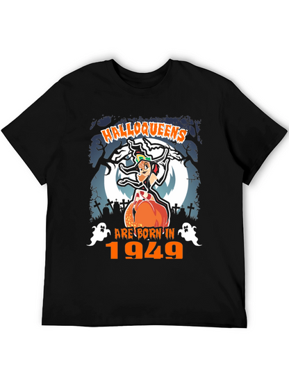 Halloweens Born In 1949 Black T-Shirt