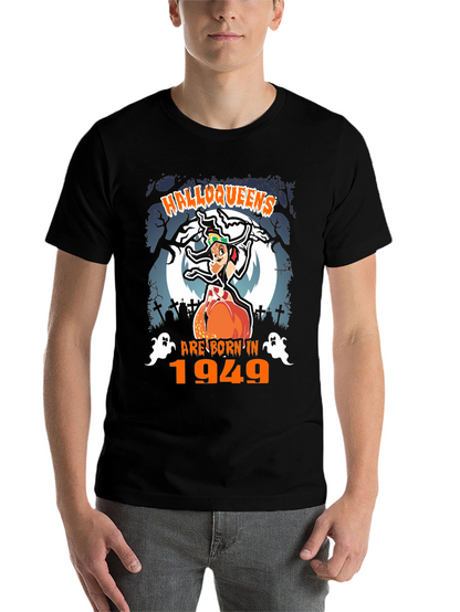 Halloweens Born In 1949 Black T-Shirt
