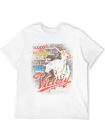 Cowboy Victory T-Shirt: Blood Bruises Bones & Scars