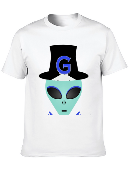 Alien G Top Hat Black T-Shirt