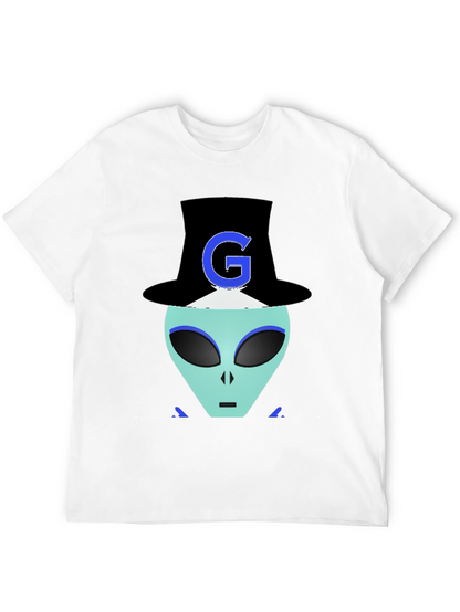 Alien G Top Hat Black T-Shirt