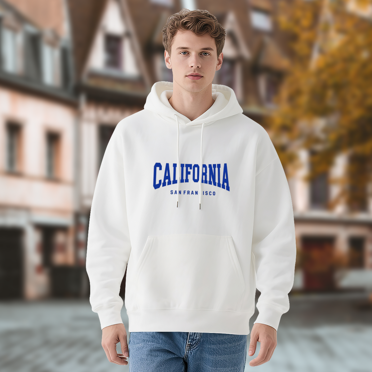 Vintage California San Francisco College?Style Hoodie