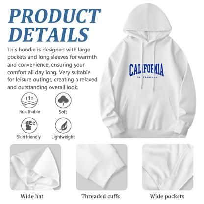 Vintage California San Francisco College?Style Hoodie